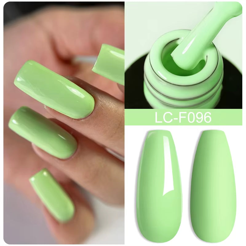 7ML Pink Glitter Nail Gel Polish Nude Natural Long Lasting Manicure Soak off UV LED Nail Art Base Top Coat Gel Varnish