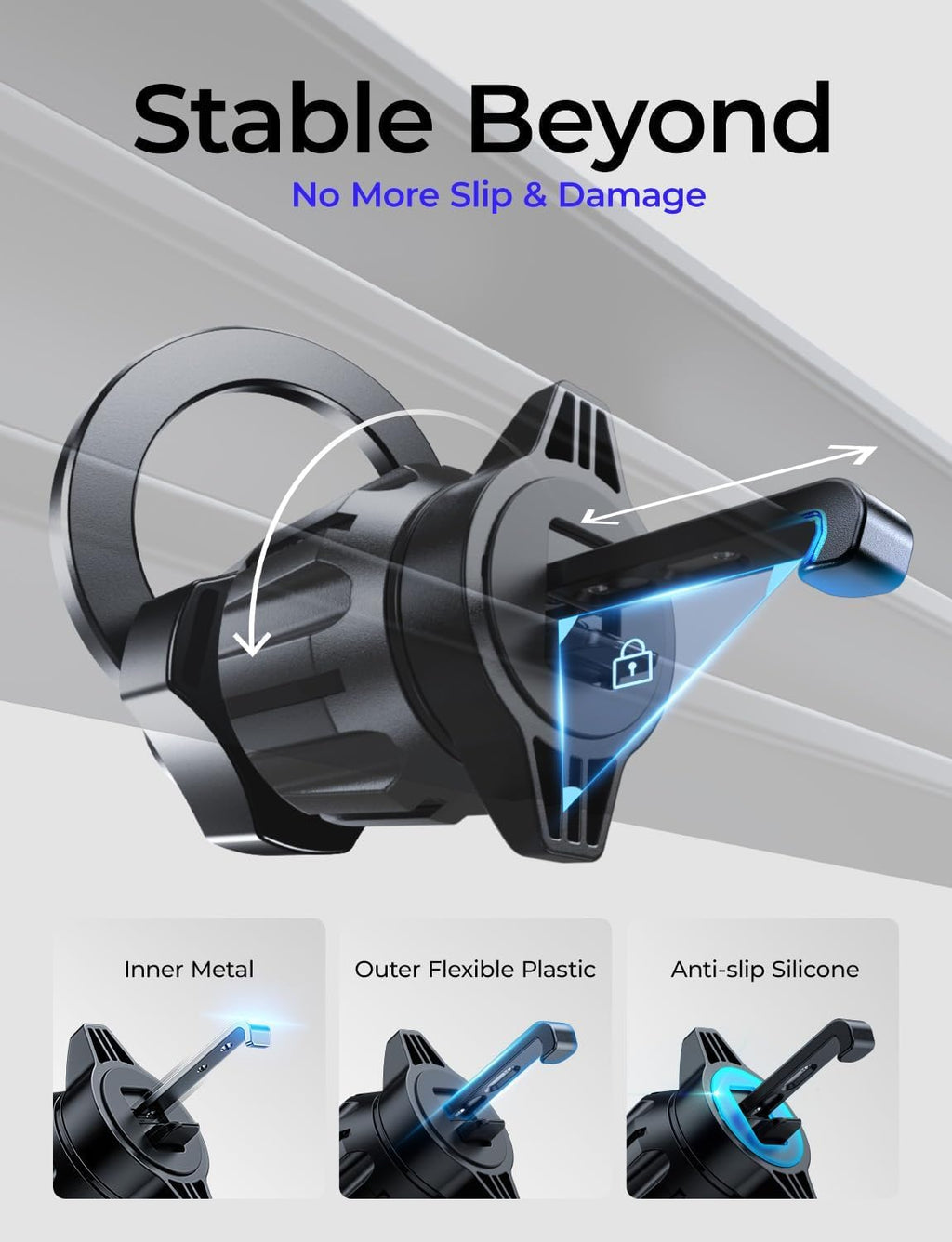 for Magsafe Car Mount, [Upgrade 2025 Ultra Magnets] Magnetic Phone Holder for Your Car Cell Phone Holde Mount for Air Vent Car Accessories Fit Iphone 17 16 15 14 13 12 Pro Max plus Mini